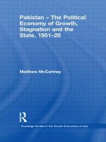 Pakistan - The Political Economy of Growth, Stagnation and the State, 1951-2009