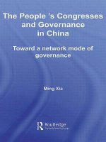 People's Congresses and Governance in China