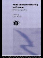 Political Restructuring in Europe