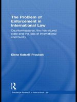 Problem of Enforcement in International Law