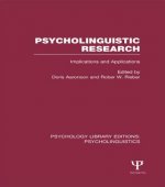 Psycholinguistic Research (PLE: Psycholinguistics)