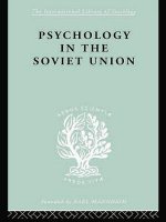 Psychology in the Soviet Union   Ils 272
