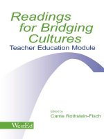 Readings for Bridging Cultures