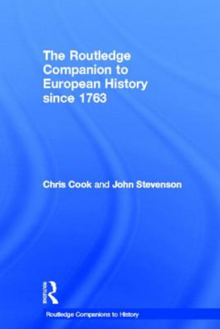Routledge Companion to Modern European History since 1763