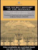 Secret History of the Mongols