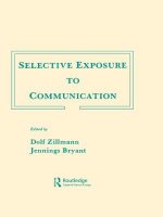 Selective Exposure To Communication