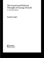 Social and Political Thought of George Orwell