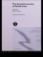 Social Economics of Health Care