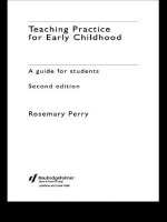 Teaching Practice for Early Childhood