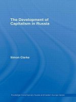 Development of Capitalism in Russia
