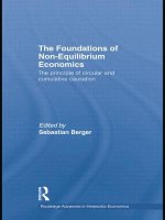 Foundations of Non-Equilibrium Economics