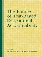 Future of Test-Based Educational Accountability