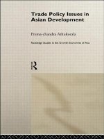 Trade Policy Issues in Asian Development