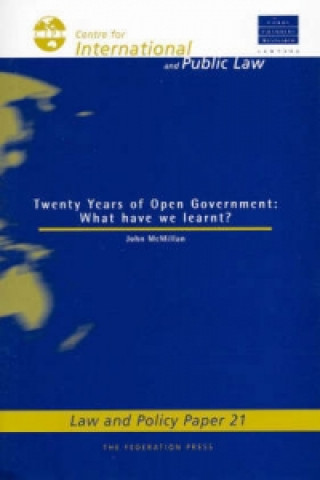 Two Decades of Open Government - What Have We Learnt?