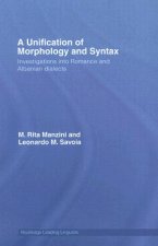Unification of Morphology and Syntax