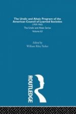 Uralic and Altaic Program of the American Council of  Learned Societies