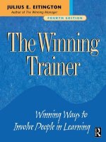 Winning Trainer