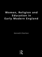 Women, Religion and Education in Early Modern England