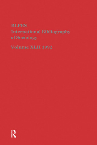 IBSS: Sociology: 1992 Vol 42
