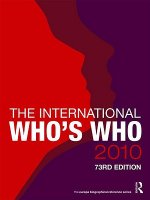 International Who's Who 2010