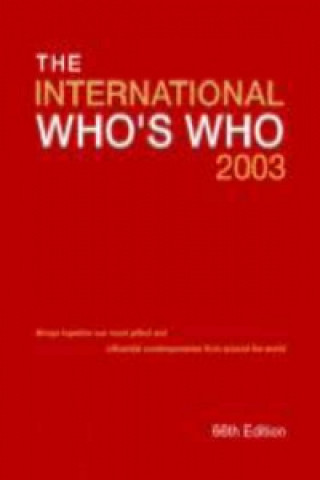 Intl Whos Who 2003