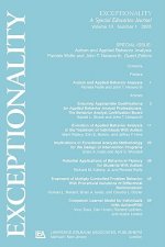 Autism and Applied Behavior Analysis