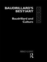 Baudrillard's Bestiary