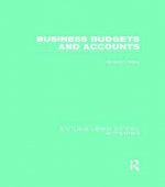 Business Budgets and Accounts (RLE Accounting)