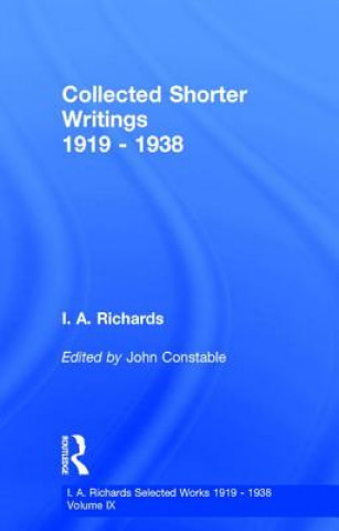 Collected Shorter Writings V9