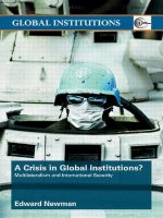 Crisis of Global Institutions?