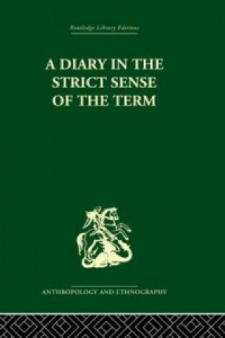 Diary in the Strictest Sense of the Term