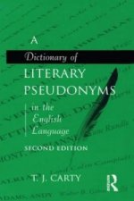 Dictionary of Literary Pseudonyms in the English Language