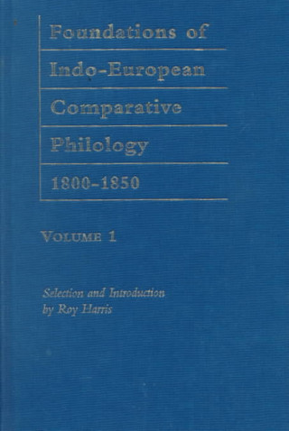 Foundations of Indo-European Comparative Philology 1800-1850