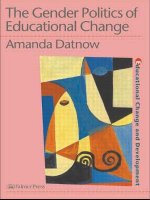 Gender Politics Of Educational Change