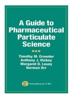 Guide to Pharmaceutical Particulate Science