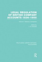 Legal Regulation of British Company Accounts 1836-1900 (RLE Accounting)