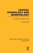 Lexical Phonology and Morphology (RLE Linguistics A: General Linguistics)