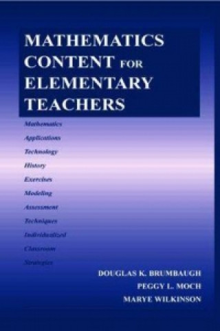 Mathematics Content for Elementary Teachers