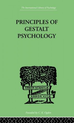 Principles Of Gestalt Psychology (Kurt Koffka)(Twarda)