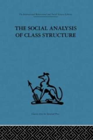 Social Analysis of Class Structure