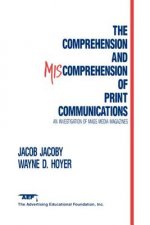 Comprehension and Miscomprehension of Print Communication