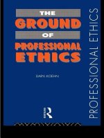 Ground of Professional Ethics