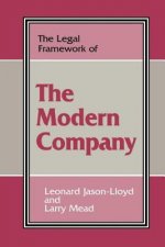 Legal Framework of the Modern Company