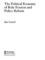 Political Economy of Rule Evasion and Policy Reform