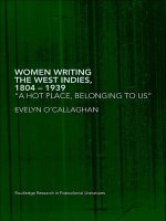 Women Writing the West Indies, 1804-1939