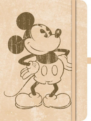 Green Journal Large Mickey - Retro