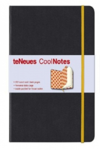 Black/Orange Argyle Coolnotes Journal
