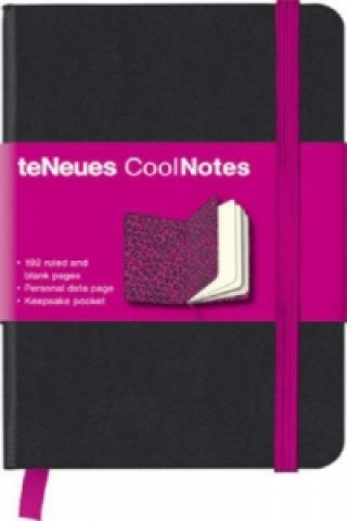 Black/Pink Leopard Coolnotes Small