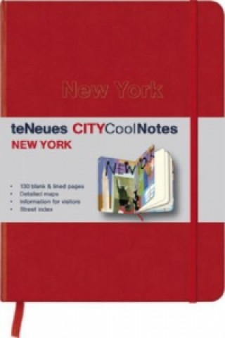 City CoolNotes New York Red/City Collage