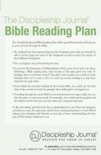 Discipleship Journal Bible Reading Plan